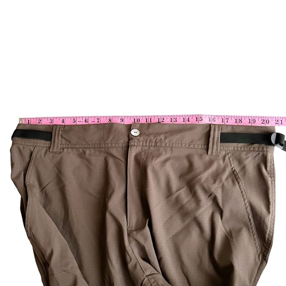 HECS StealthScreen Adventure Safari Mens 2XL Pants Brown Side Adjusters NWT - Picture 9 of 12